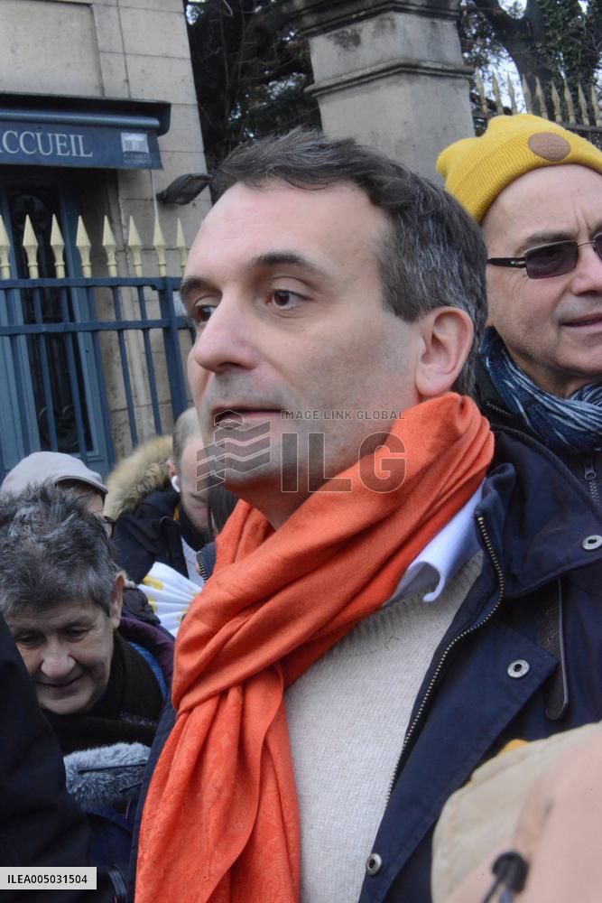 Farmers Protest In Front Of The National Assembly - Paris