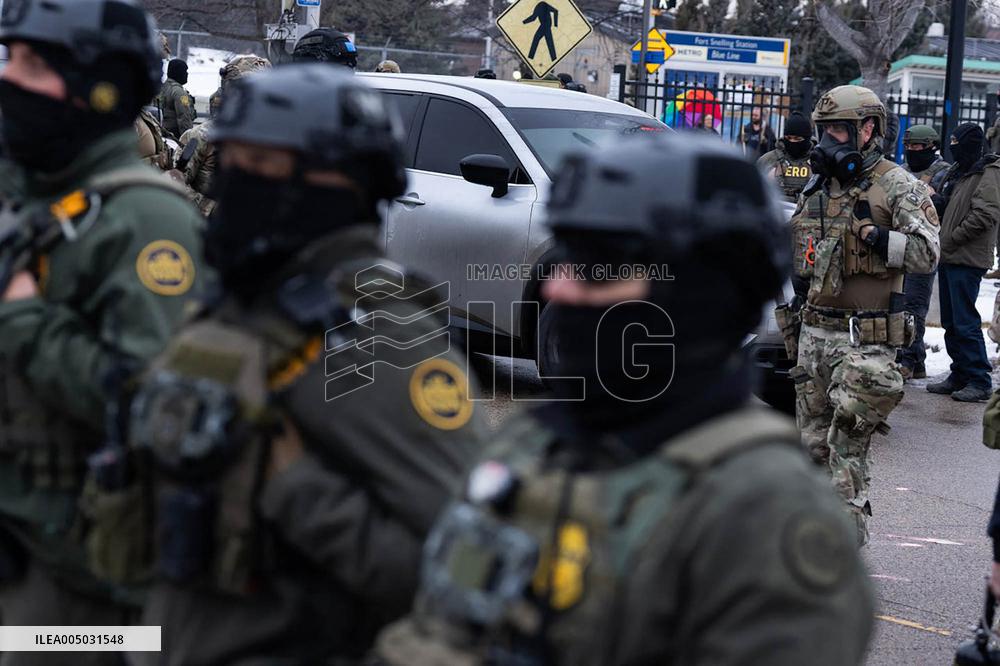 Memorial After Fatal Shooting - Minneapolis