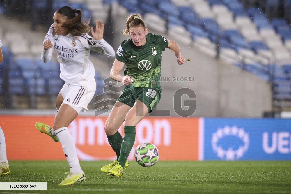 UEFA Women's Champions League - Real Madrid v Wolfsburgo