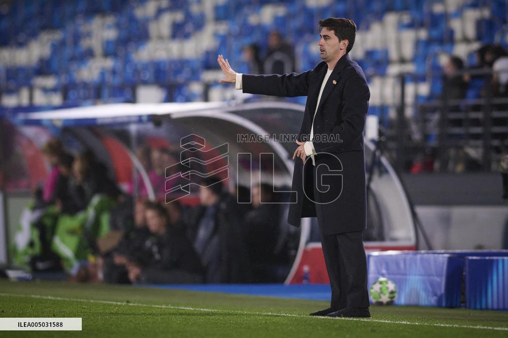 UEFA Women's Champions League - Real Madrid v Wolfsburgo