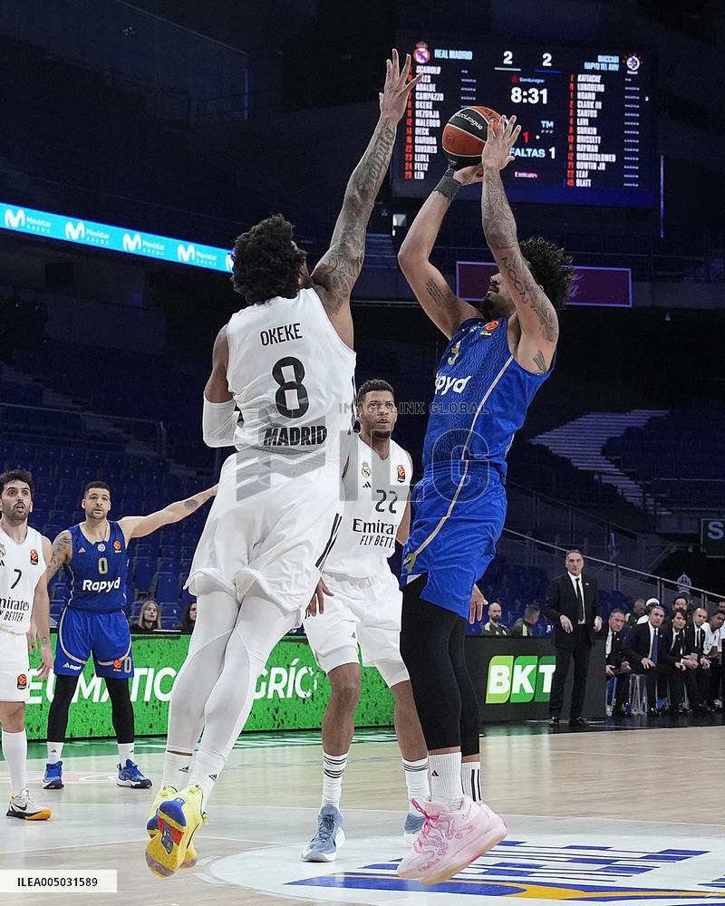 Euroleague 2025/2026 - Real Madrid v Maccabi Raypd Tel Aviv