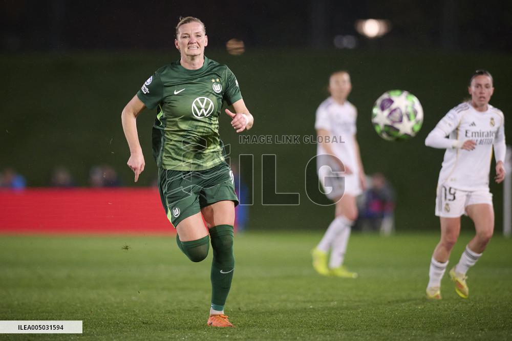 UEFA Women's Champions League - Real Madrid v Wolfsburgo