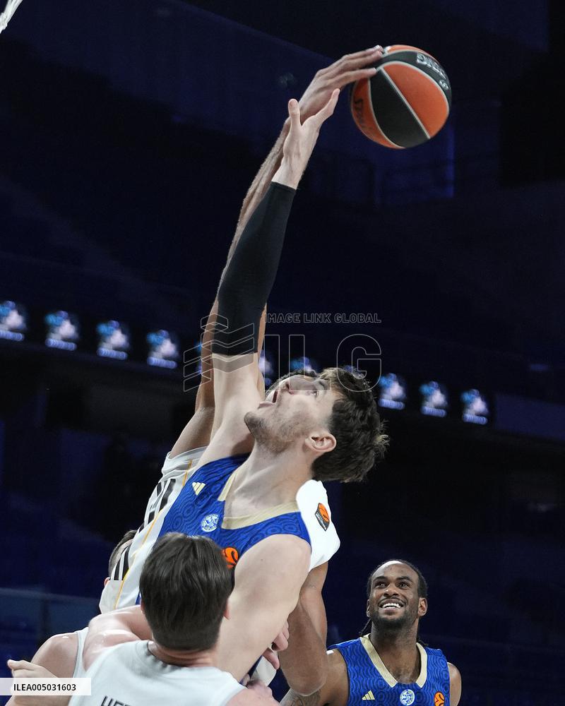 Euroleague 2025/2026 - Real Madrid v Maccabi Raypd Tel Aviv