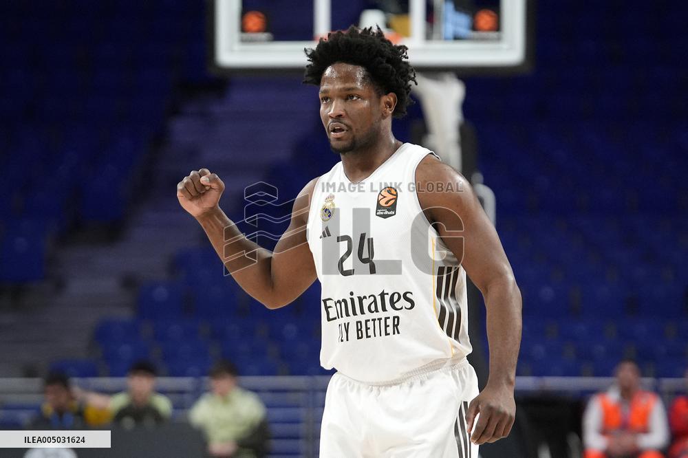 Euroleague 2025/2026 - Real Madrid v Maccabi Raypd Tel Aviv