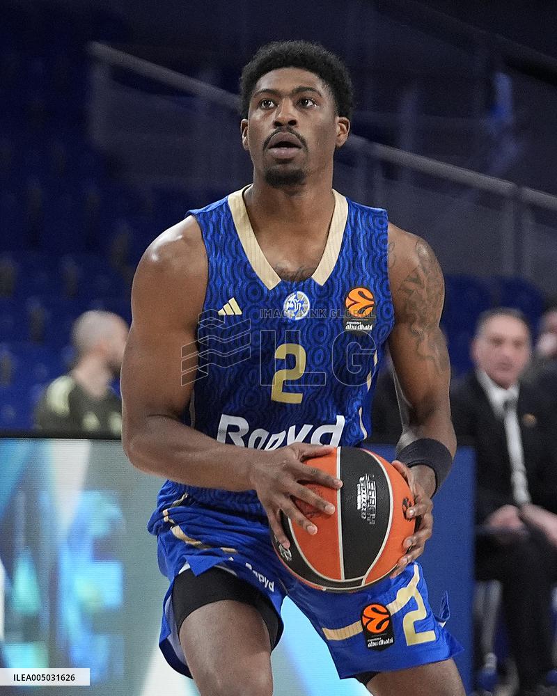 Euroleague 2025/2026 - Real Madrid v Maccabi Raypd Tel Aviv