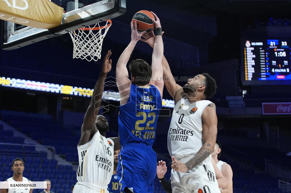 Euroleague 2025/2026 - Real Madrid v Maccabi Raypd Tel Aviv