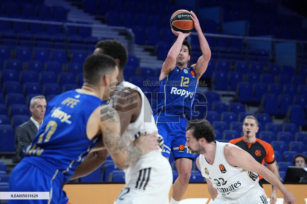 Euroleague 2025/2026 - Real Madrid v Maccabi Raypd Tel Aviv