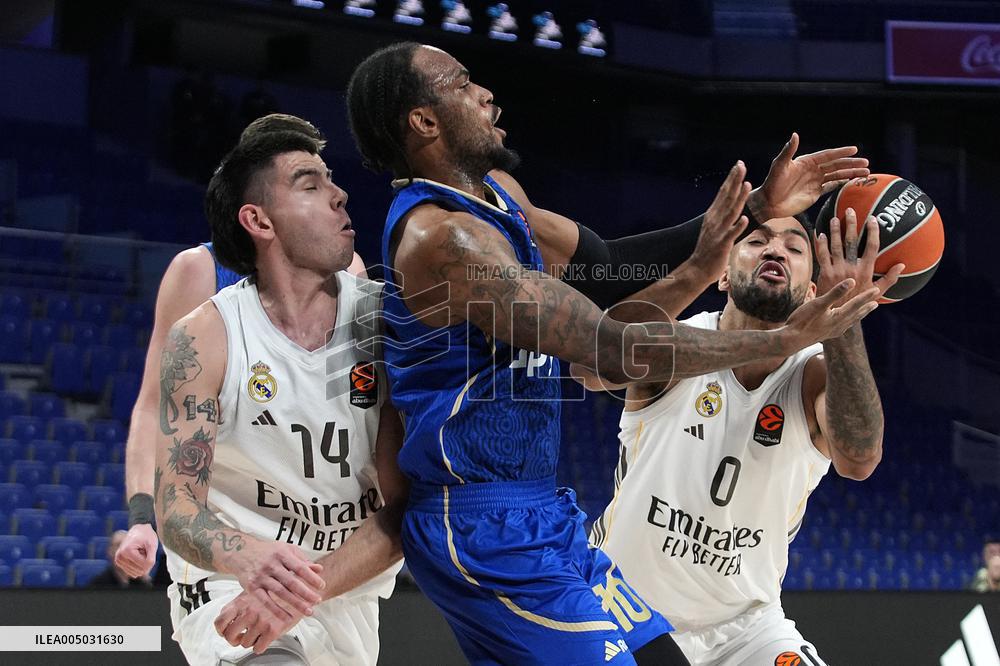 Euroleague 2025/2026 - Real Madrid v Maccabi Raypd Tel Aviv