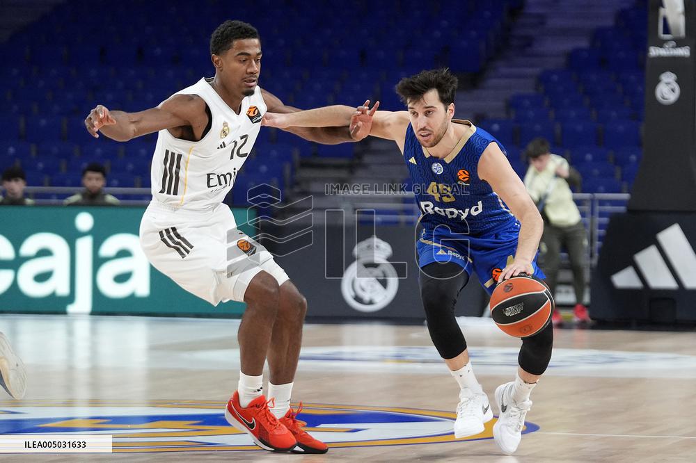 Euroleague 2025/2026 - Real Madrid v Maccabi Raypd Tel Aviv