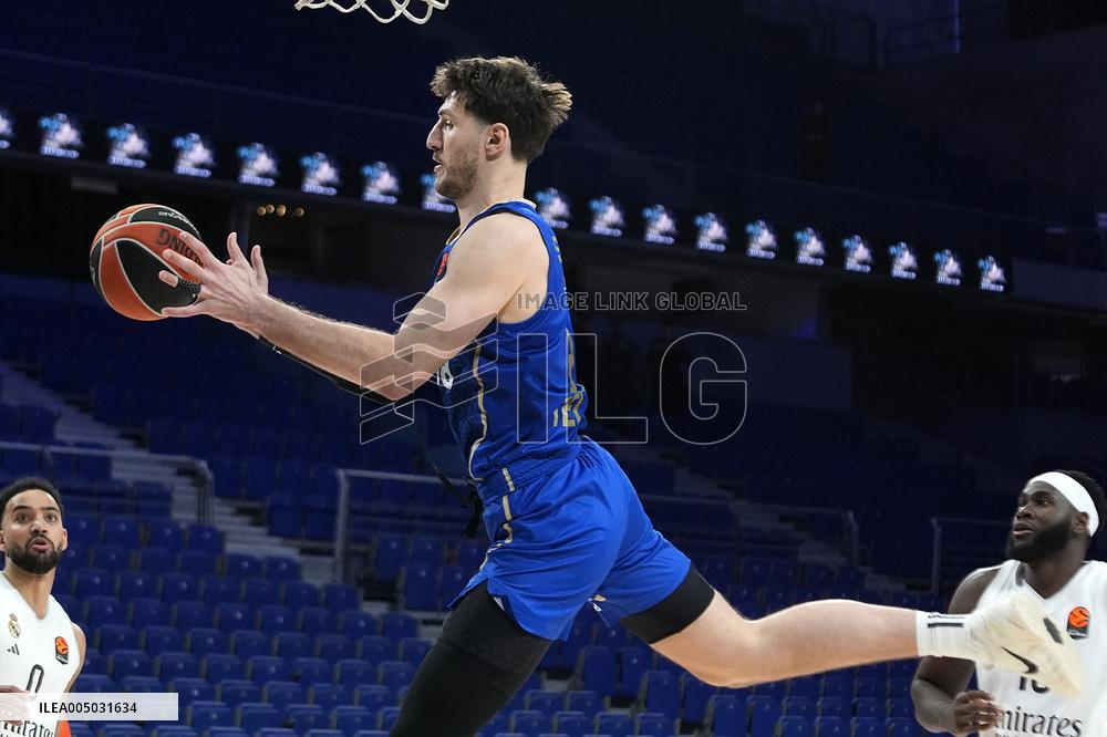 Euroleague 2025/2026 - Real Madrid v Maccabi Raypd Tel Aviv