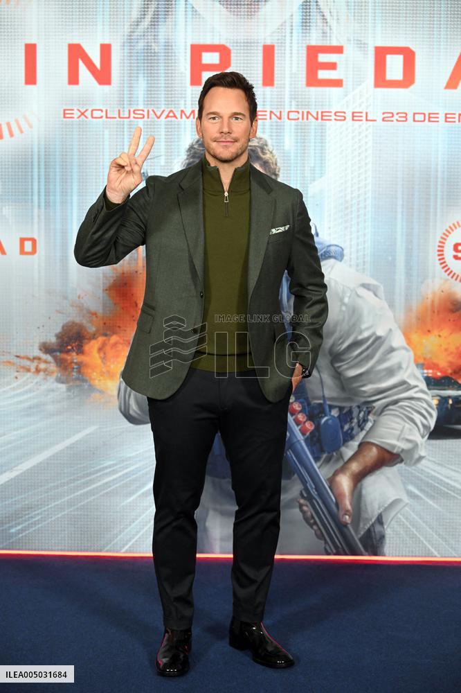Chris Pratt Presents No Mercy Movie - Madrid