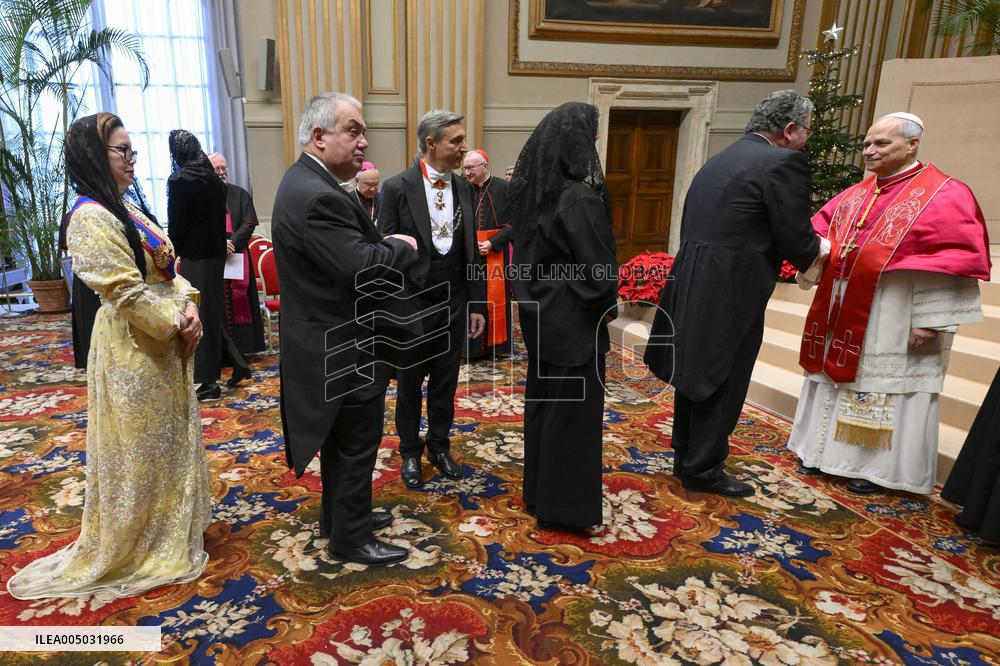 Pope Leo XIV Meets The Diplomatic Corps - Vatican