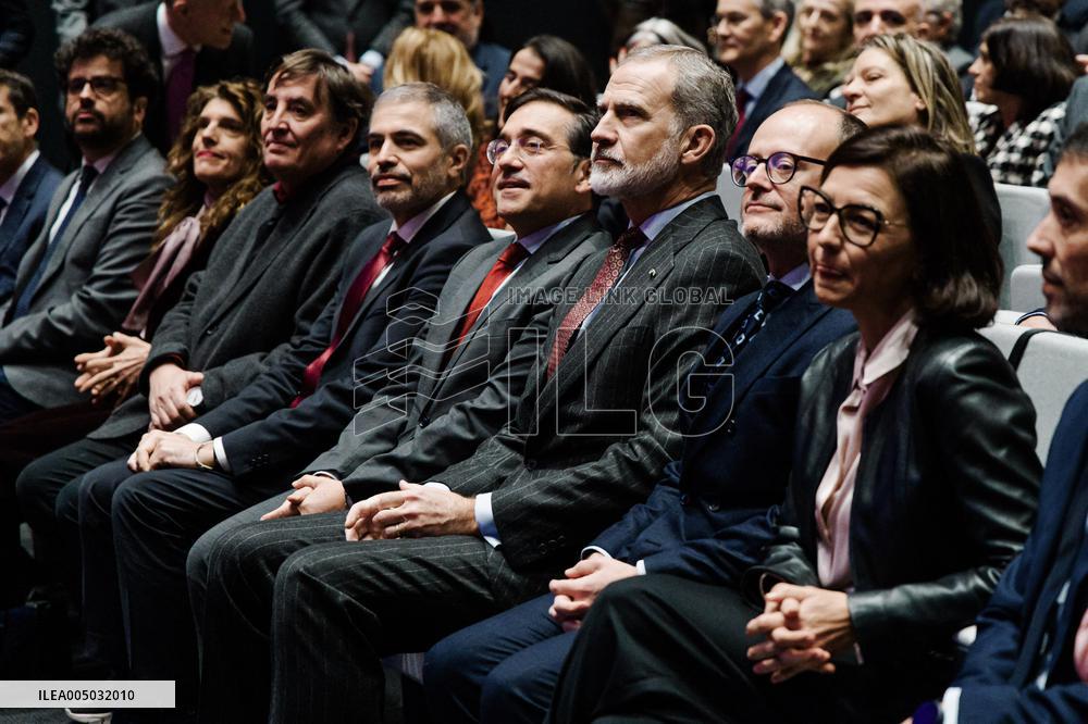 King Felipe Closes The X Conference Of Ambassadors Of Spain - Madrid