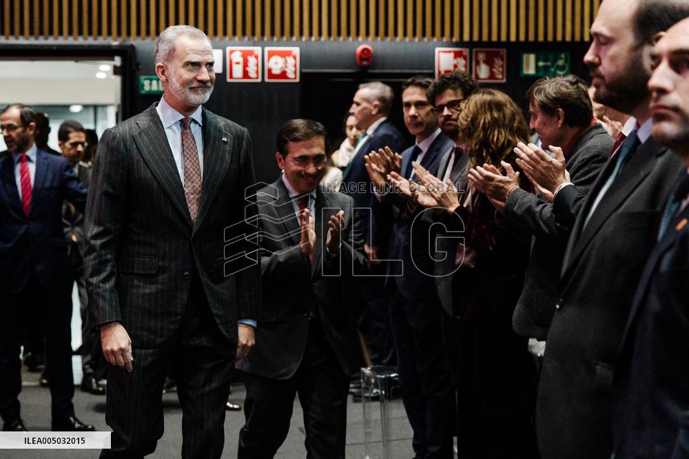 King Felipe Closes The X Conference Of Ambassadors Of Spain - Madrid
