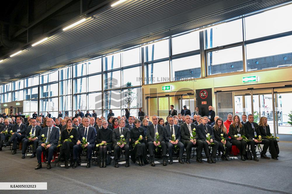 Commemoration Ceremony for Victims of Crans-Montana - Martigny