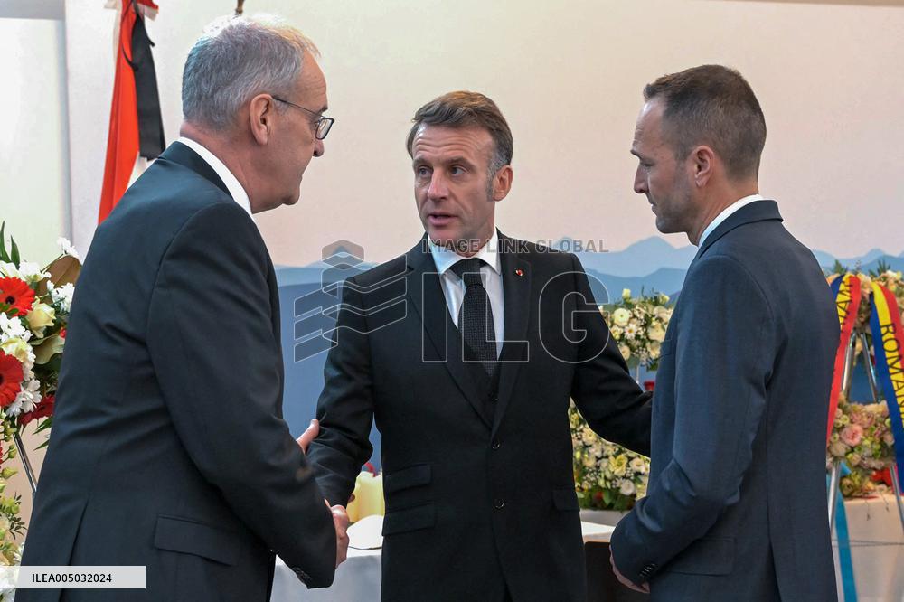 Commemoration Ceremony for Victims of Crans-Montana - Martigny