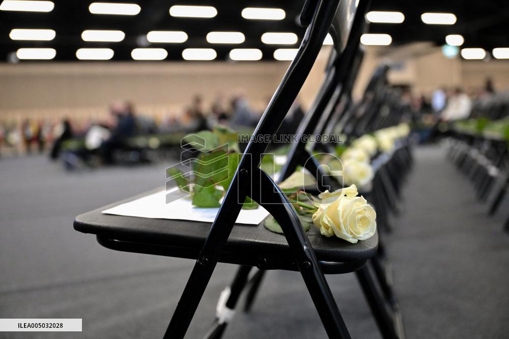 Commemoration Ceremony for Victims of Crans-Montana - Martigny