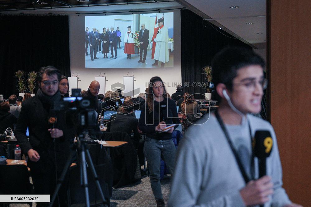 Commemoration Ceremony for Victims of Crans-Montana - Martigny