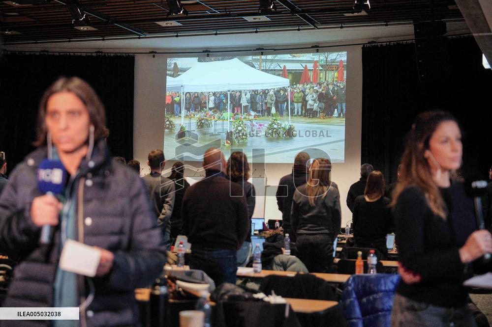 Commemoration Ceremony for Victims of Crans-Montana - Martigny