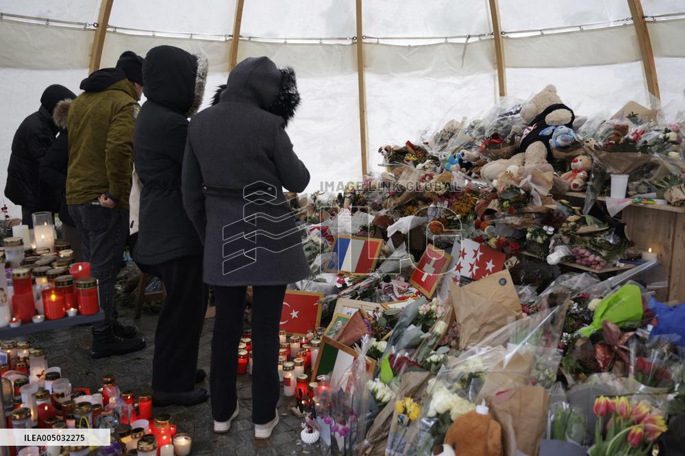 Commemoration Ceremony for Victims of Crans-Montana - Martigny