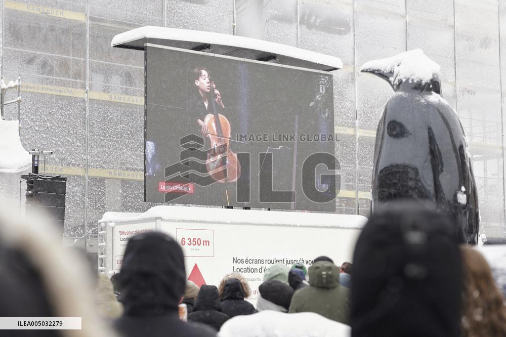 Commemoration Ceremony for Victims of Crans-Montana - Martigny