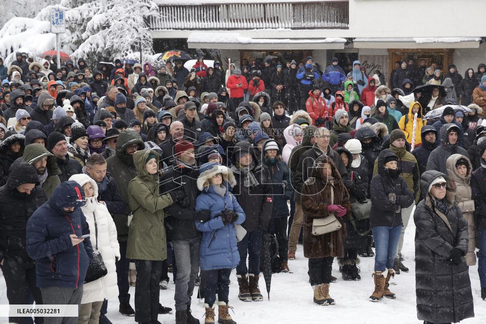 Commemoration Ceremony for Victims of Crans-Montana - Martigny