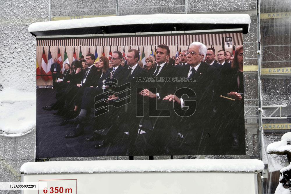 Commemoration Ceremony for Victims of Crans-Montana - Martigny