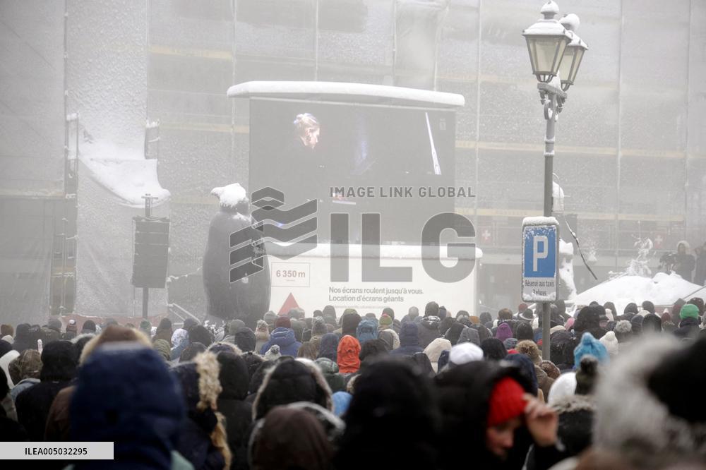 Commemoration Ceremony for Victims of Crans-Montana - Martigny