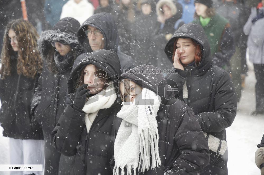 Commemoration Ceremony for Victims of Crans-Montana - Martigny