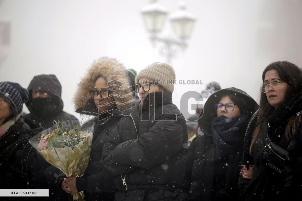 Commemoration Ceremony for Victims of Crans-Montana - Martigny