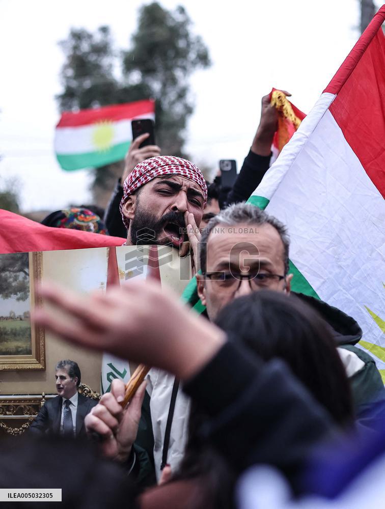 Erbil Rally Asserts Kurdish Unity Amid Rising Regional Tensions - Iraq