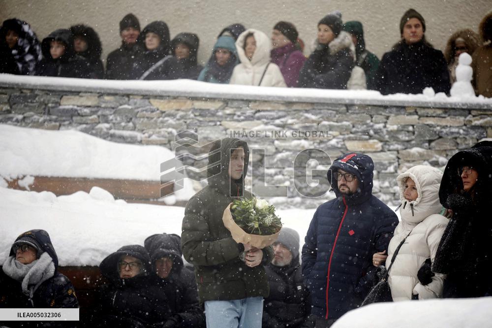 Commemoration Ceremony for Victims of Crans-Montana - Martigny