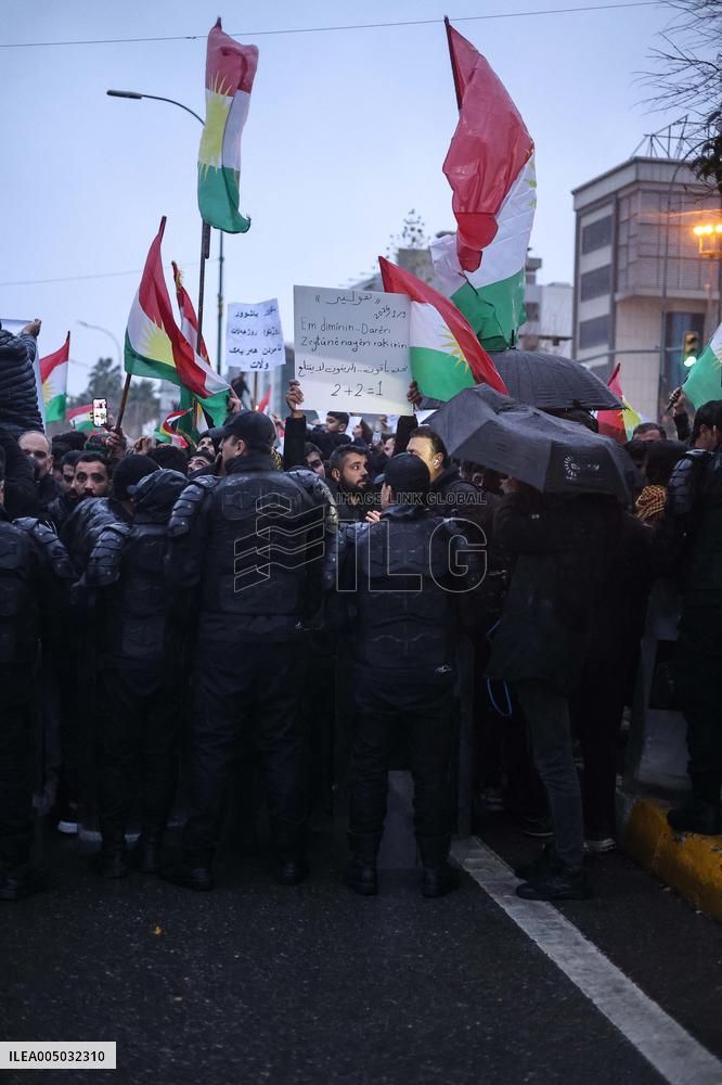 Erbil Rally Asserts Kurdish Unity Amid Rising Regional Tensions - Iraq