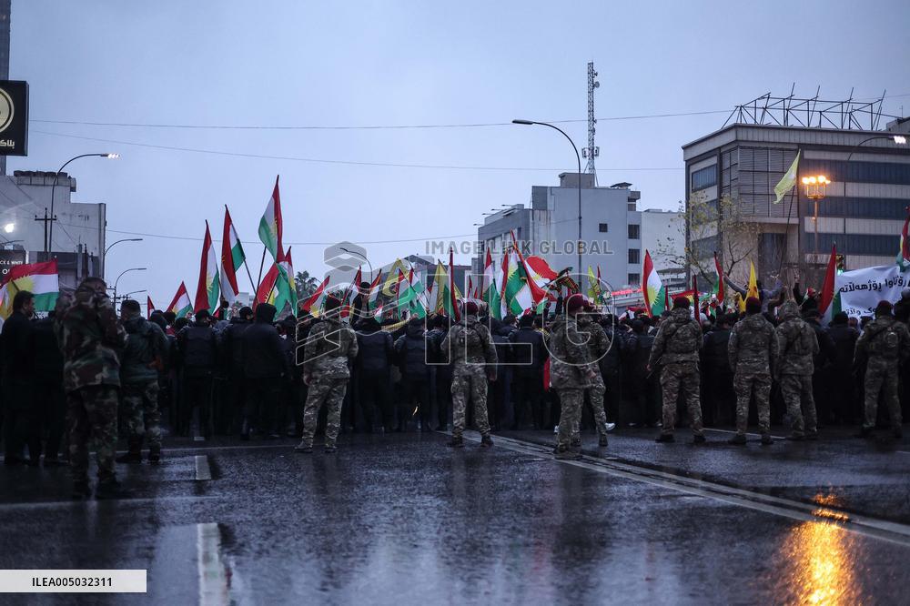 Erbil Rally Asserts Kurdish Unity Amid Rising Regional Tensions - Iraq