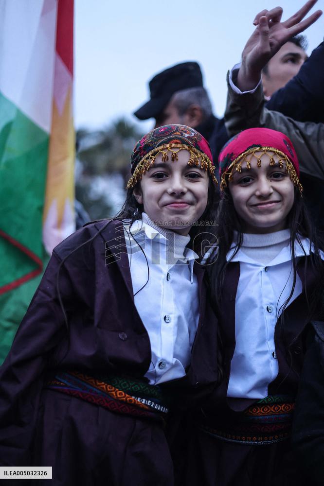 Erbil Rally Asserts Kurdish Unity Amid Rising Regional Tensions - Iraq