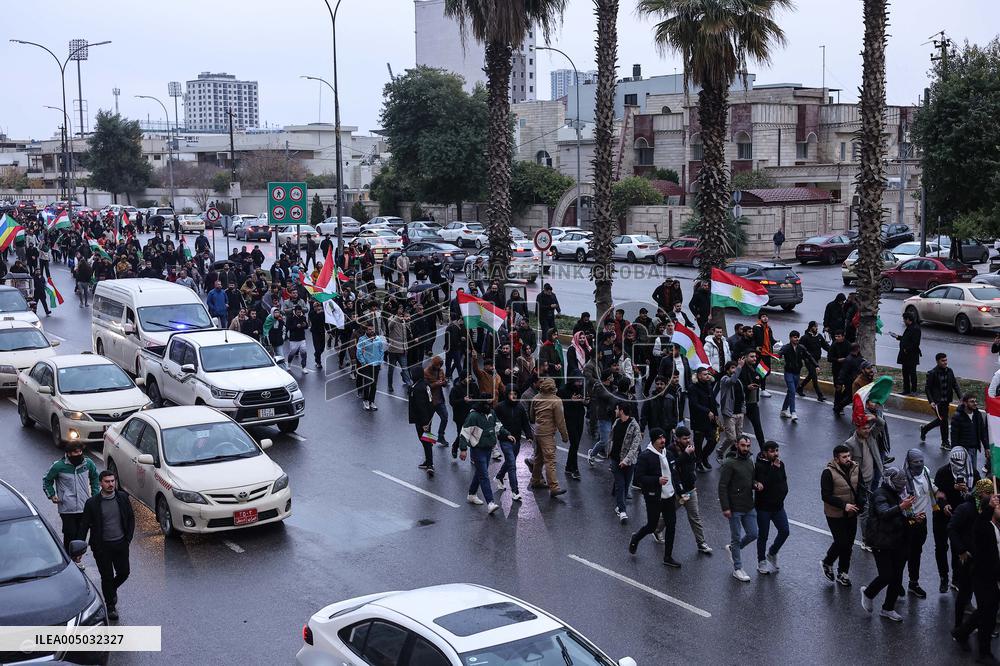Erbil Rally Asserts Kurdish Unity Amid Rising Regional Tensions - Iraq