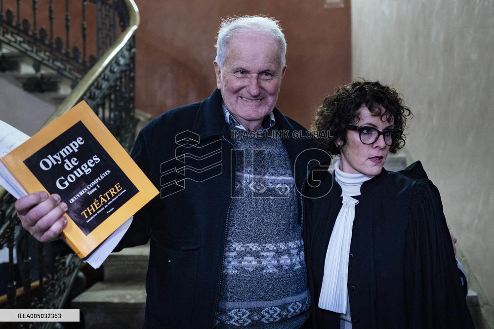 Trial Of 70 Year Old Man Who Smashed An Egg On Jordan Bardela's Head - France