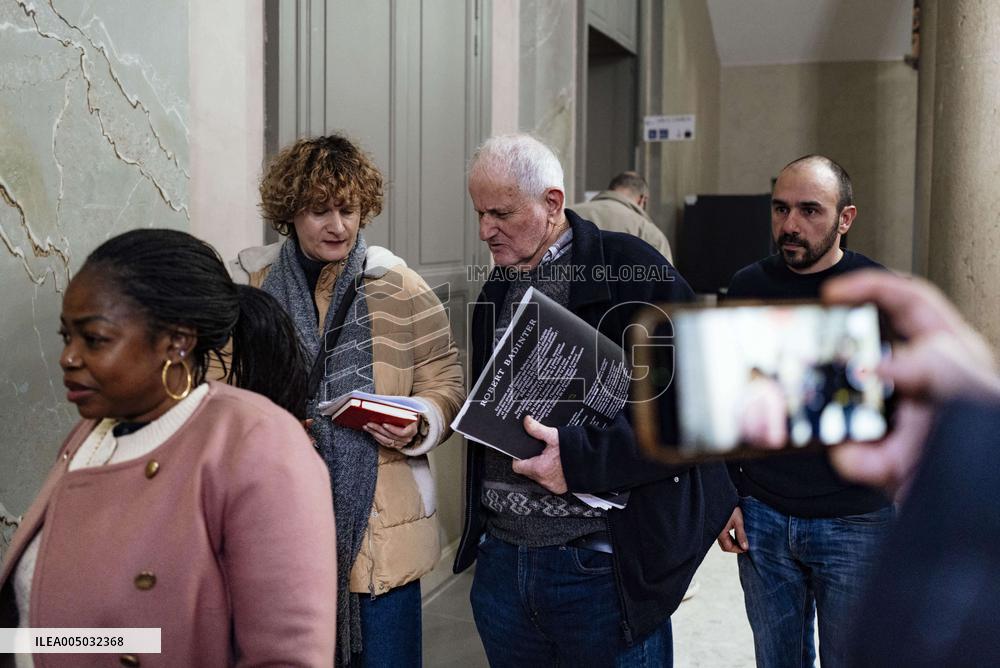 Trial Of 70 Year Old Man Who Smashed An Egg On Jordan Bardela's Head - France