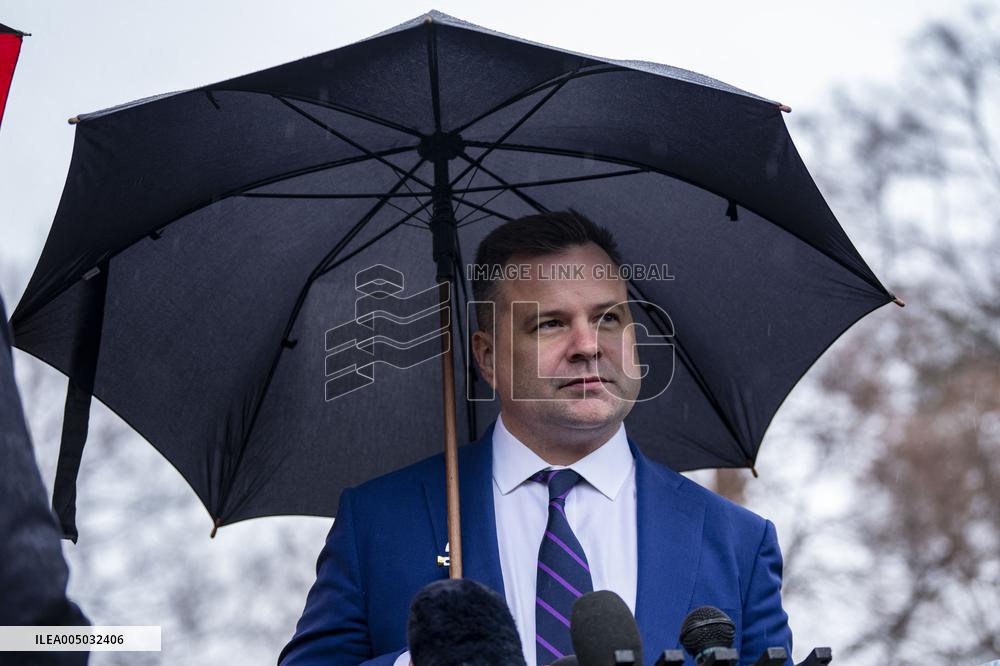 Director of Federal Housing Finance Agency Pulte Speaks to Press at White House