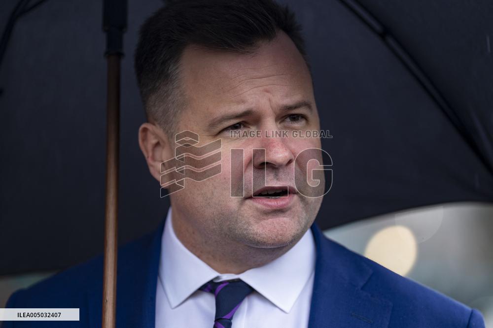 Director of Federal Housing Finance Agency Pulte Speaks to Press at White House