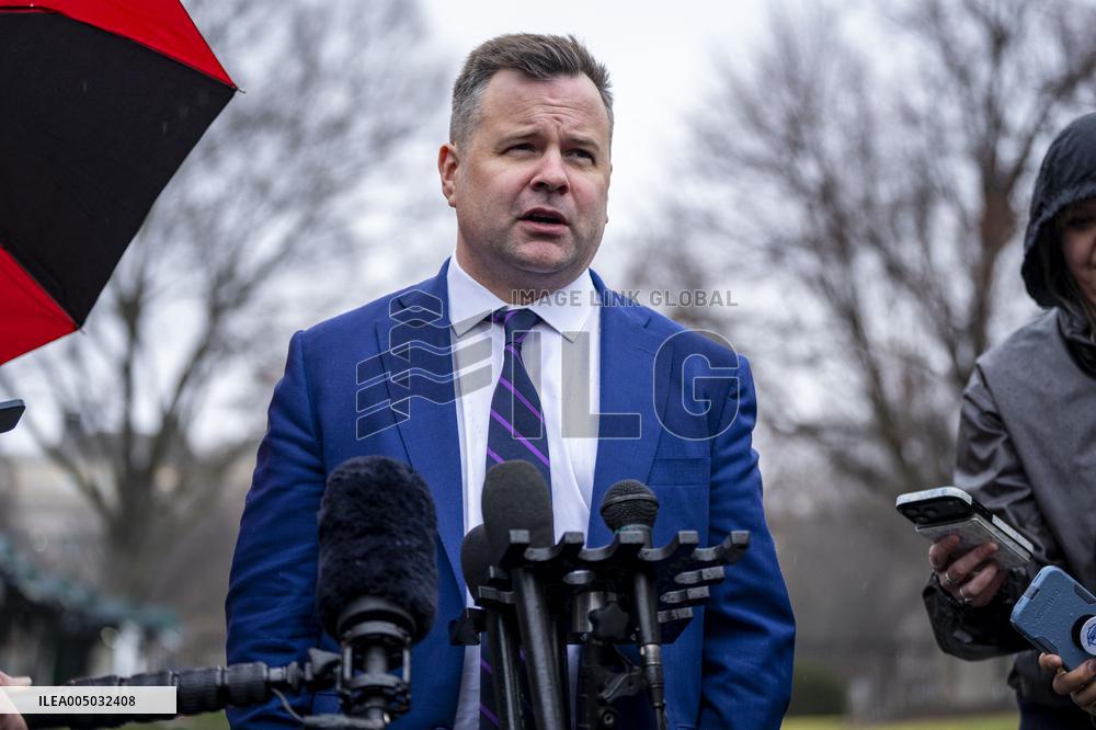 Director of Federal Housing Finance Agency Pulte Speaks to Press at White House
