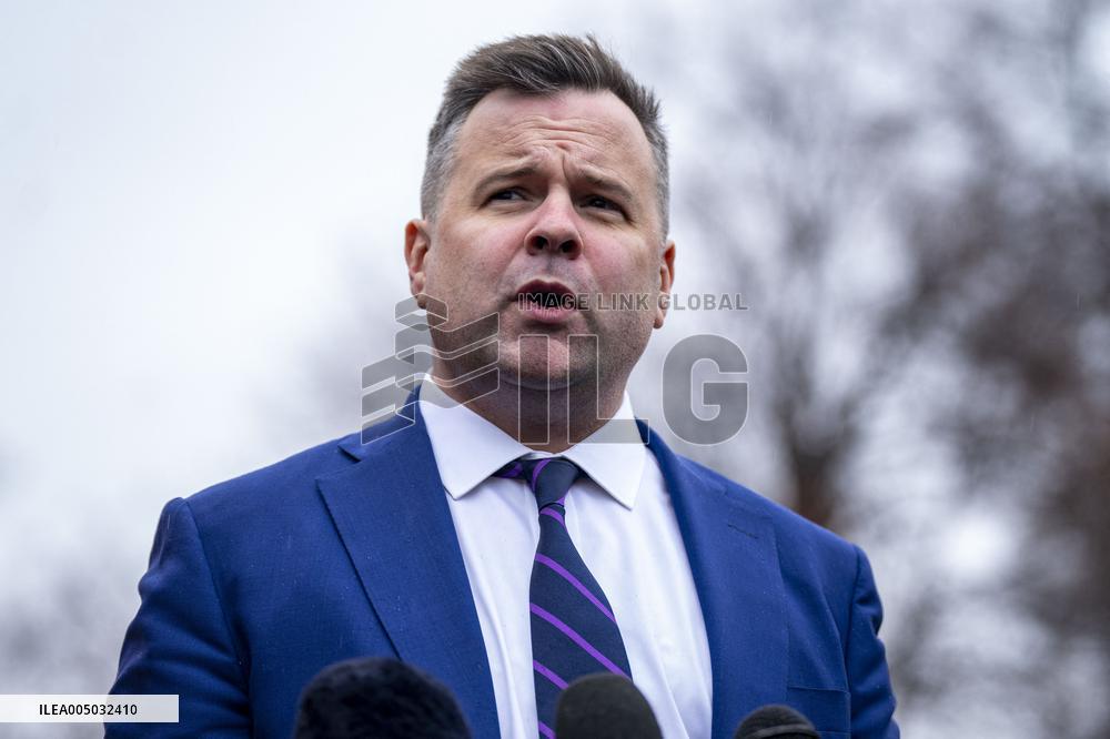 Director of Federal Housing Finance Agency Pulte Speaks to Press at White House