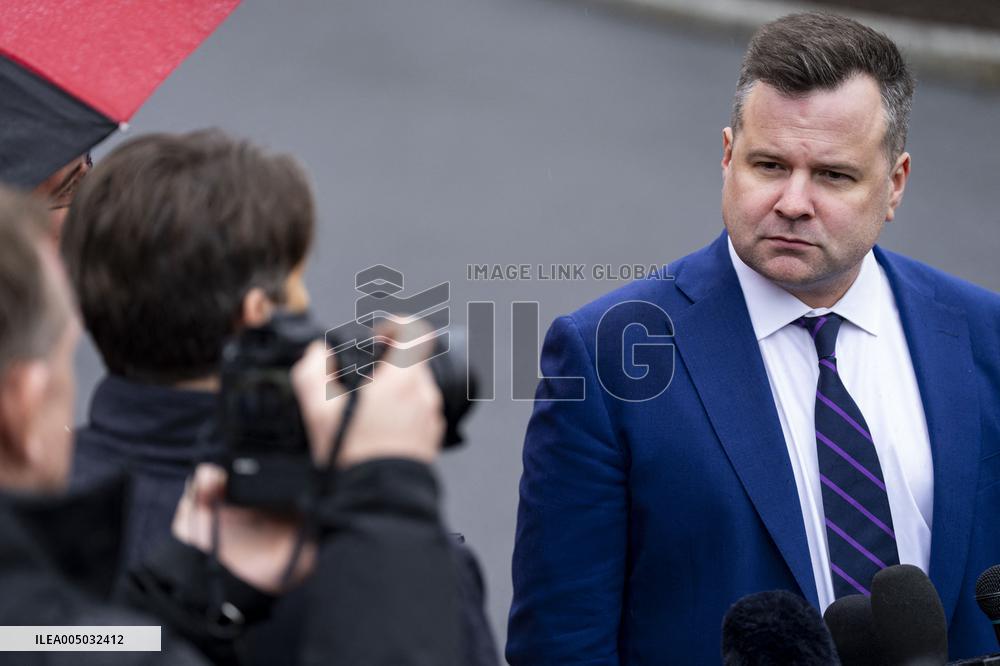 Director of Federal Housing Finance Agency Pulte Speaks to Press at White House