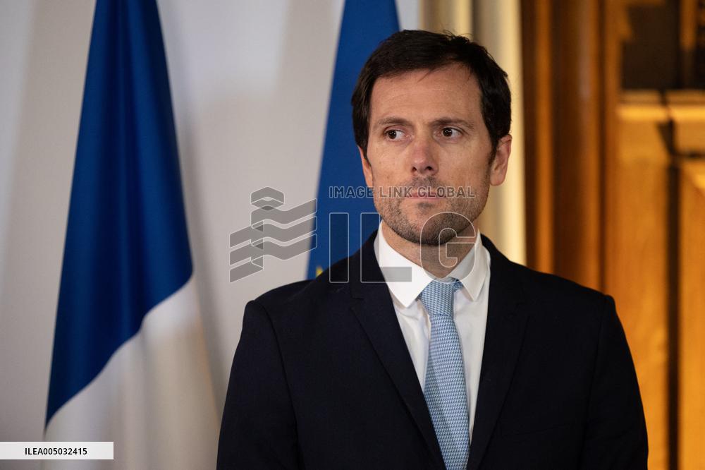 Press Conference at the Agricultural Ministry - Paris