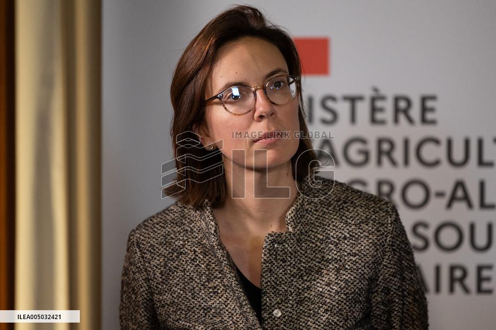 Press Conference at the Agricultural Ministry - Paris