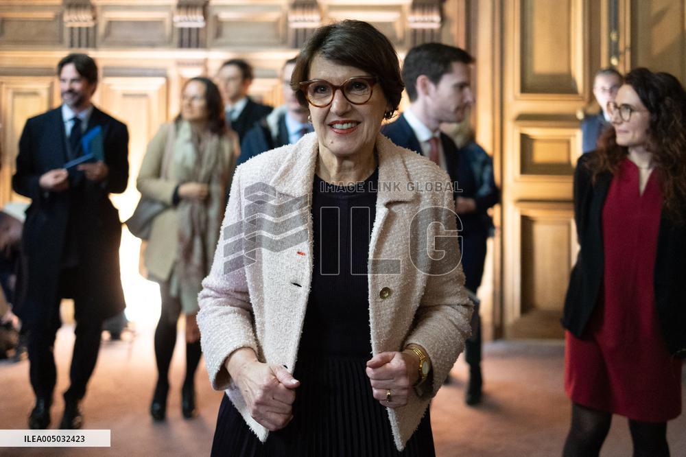 Press Conference at the Agricultural Ministry - Paris