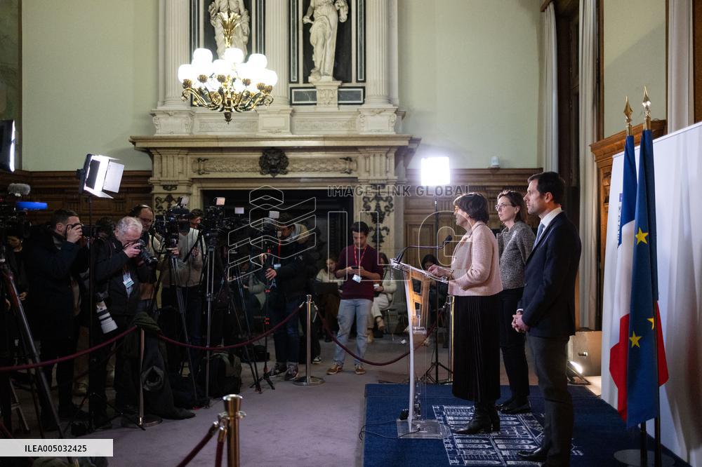 Press Conference at the Agricultural Ministry - Paris