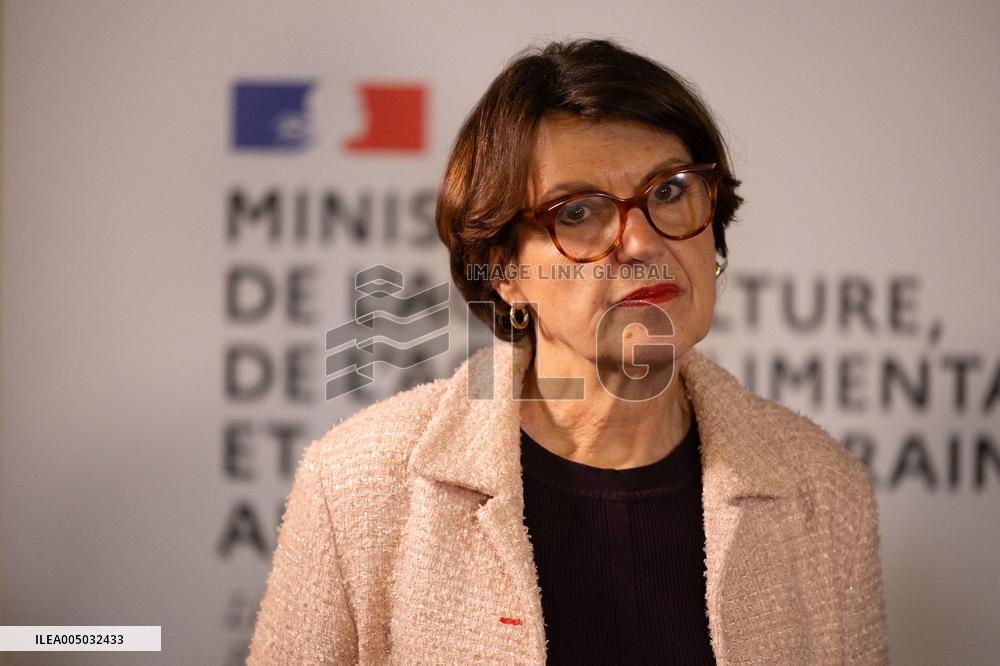 Press Conference at the Agricultural Ministry - Paris