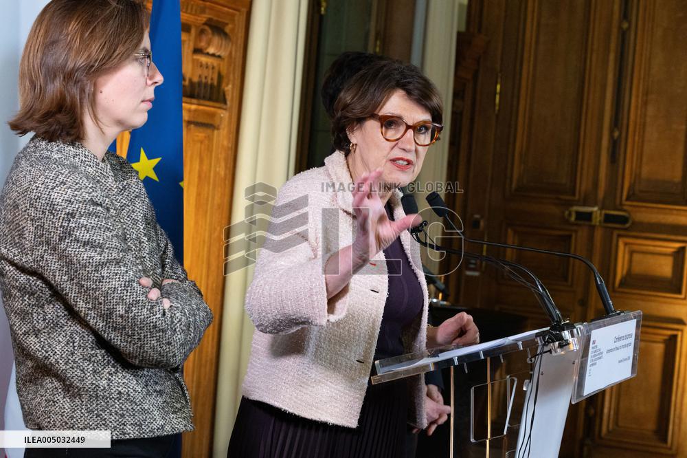 Press Conference at the Agricultural Ministry - Paris