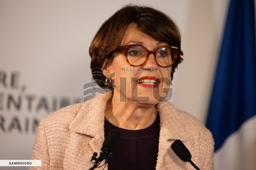 Press Conference at the Agricultural Ministry - Paris